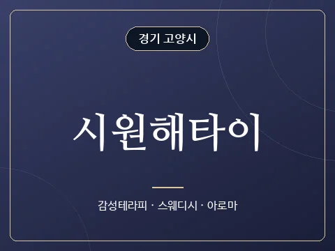 시원해타이 · 경기 고양시