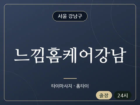 느낌홈케어강남 · 서울 강남구