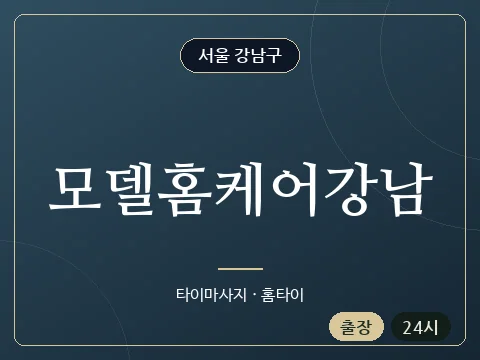 모델홈케어강남 · 서울 강남구