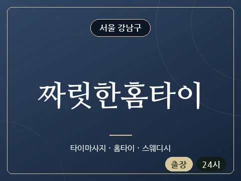 짜릿한홈타이 · 서울 강남구