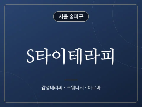 S타이테라피 · 서울 송파구